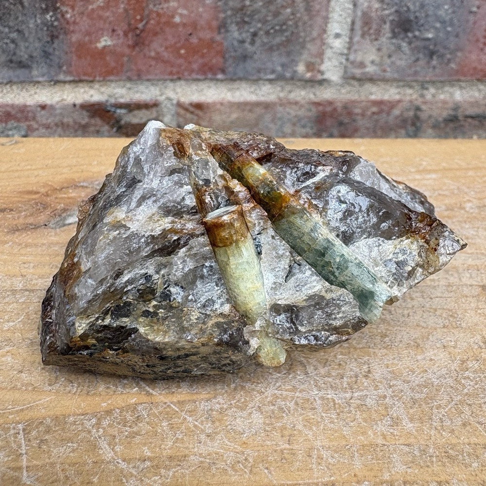 Unknown Aquamarine Crystal Minerals Rocks, 152g  Estate Specimen